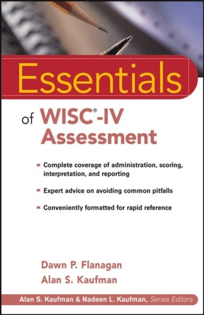 Alan S. Kaufman, Dawn P. Flanagan - Essentials of WISC-IV Assessment, E-bok