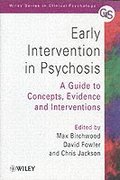 Early Intervention in Psychosis