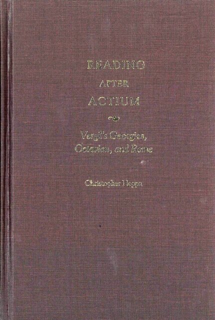 Christopher Nappa - Reading after Actium, E-bok