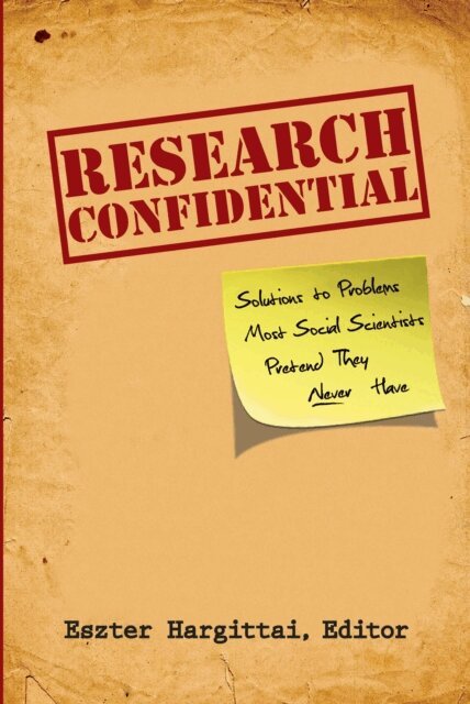Eszter Hargittai - Research Confidential, E-bok