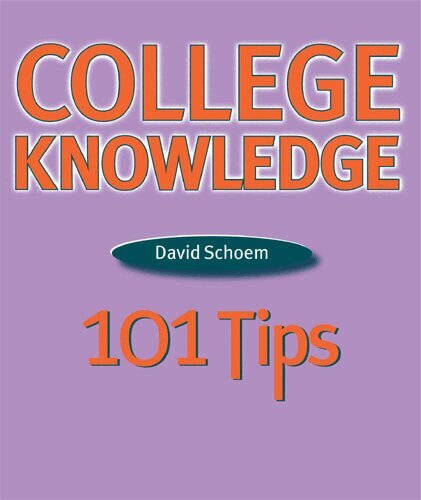 David Schoem - College Knowledge, Häftad. Tillgänglighet: Tillfälligt slut