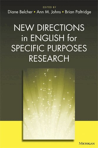 Ann Johns, Brian Richard Paltridge, Diane Belcher - New Directions in English for Specific Purposes Research, Häftad. Tillgänglighet: Tillfälligt slut