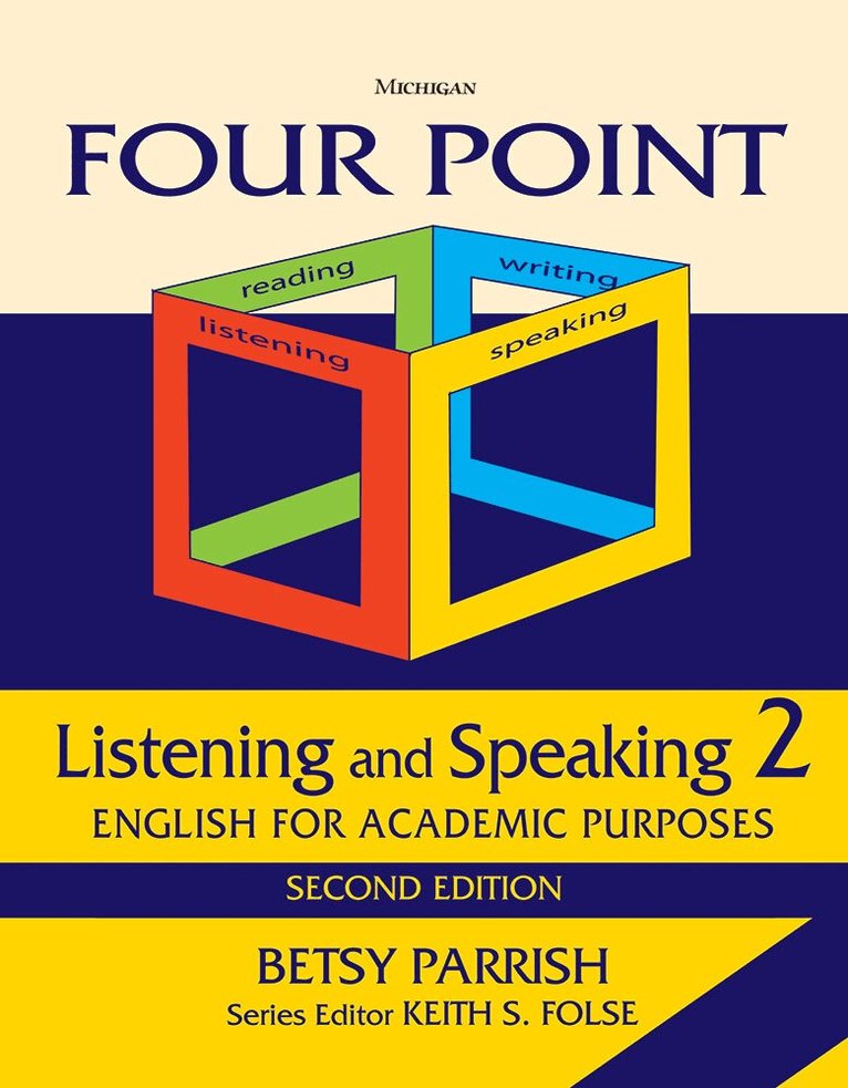 Betsy Parrish, Keith S. Folse - Four Point Listening and Speaking 2, Second Edition (No Audio), Häftad. Tillgänglighet: Tillfälligt slut