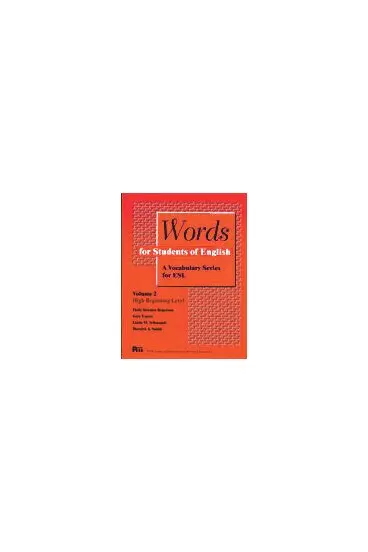 Holly Deemer Rogerson, Gary Esarey, Linda Schmandt, Dorolyn Smith - Words for Students of English, Vol. 2, Häftad. Tillgänglighet: Tillfälligt slut