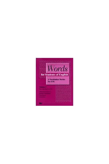 Holly Deemer Rogerson, Suzanne Hershelman, Carol Jasnow, Carol Moltz - Words for Students of English, Vol. 3, Häftad. Tillgänglighet: Tillfälligt slut