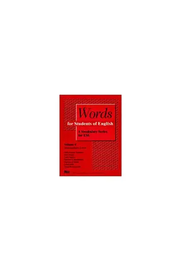 Holly Deemer Rogerson, Gary Esarey, Suzanne Hershelman, Carol Jasnow, Carol Moltz, Linda Schmandt, Dorolyn Smith - Words for Students of English, Vol. 4, Häftad. Tillgänglighet: Tillfälligt slut