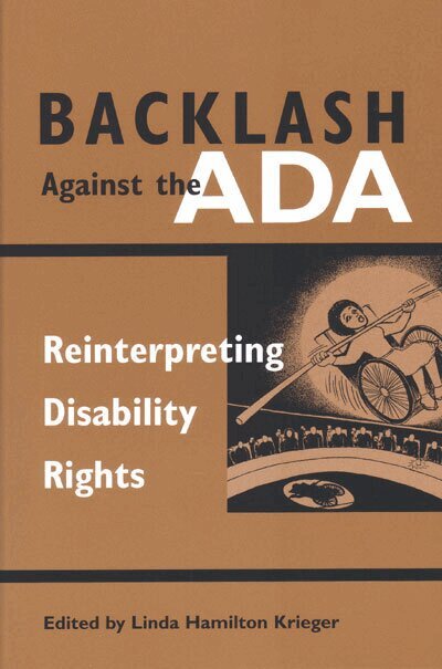 Linda Hamilton Krieger - Backlash Against the ADA, Inbunden. Tillgänglighet: Tillfälligt slut