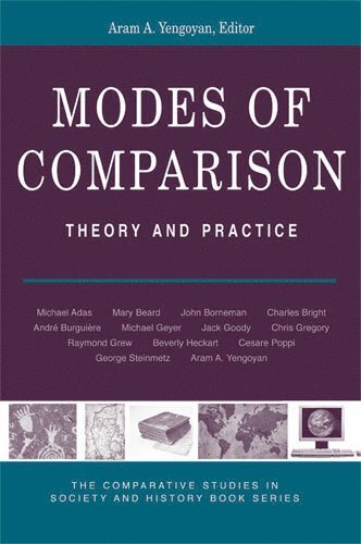 Aram Yengoyan - Modes of Comparison, Inbunden. Tillgänglighet: Tillfälligt slut