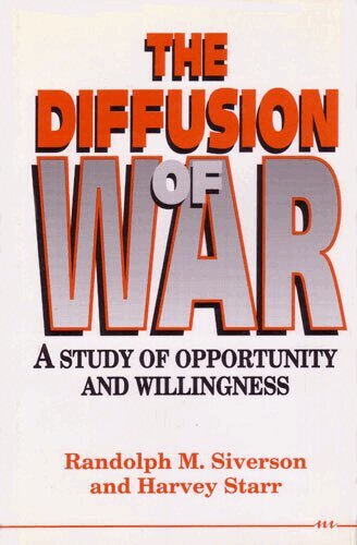 Randolph Martin Siverson, Harvey Starr - Diffusion of War, Inbunden. Tillgänglighet: Tillfälligt slut