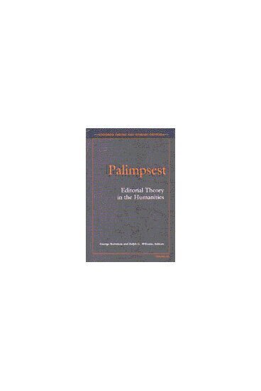 George Bornstein, Ralph Williams - Palimpsest, Inbunden
