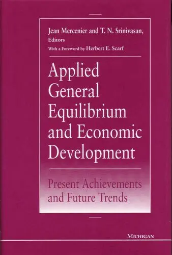 Jean Mercenier, T. N. Srinivasan - Applied General Equilibrium and Economic Development, Inbunden. Tillgänglighet: Tillfälligt slut