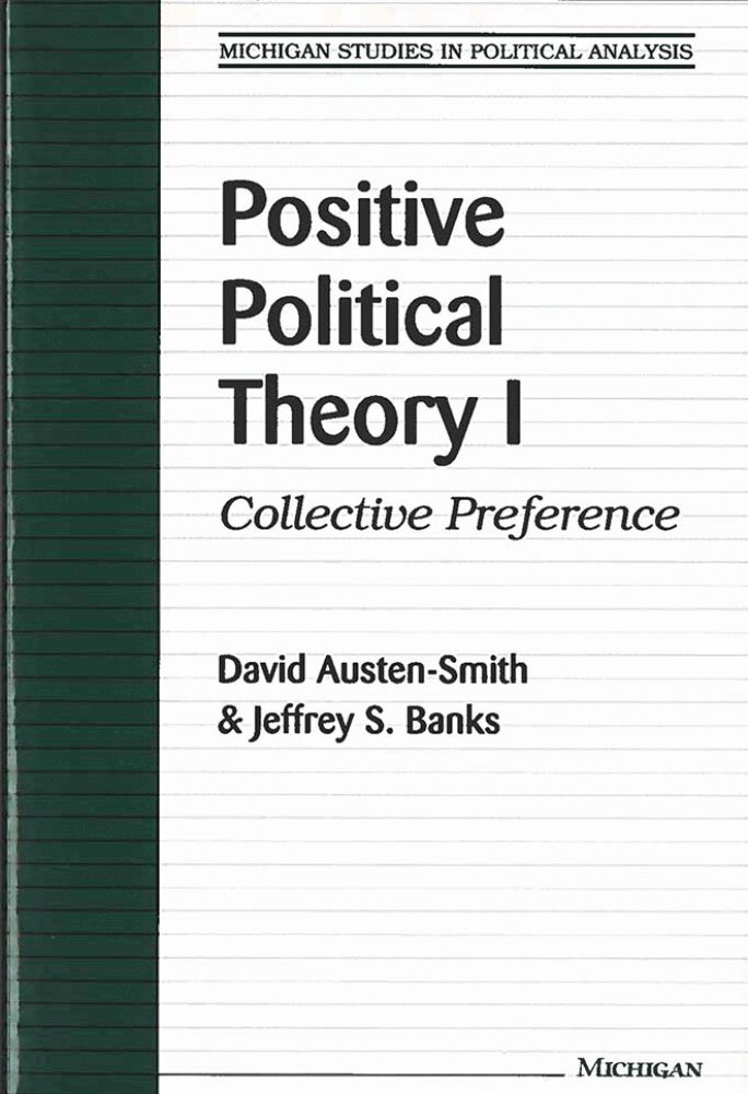 David Austen-Smith, Jeffrey S. Banks - Positive Political Theory I, Inbunden. Tillgänglighet: Tillfälligt slut