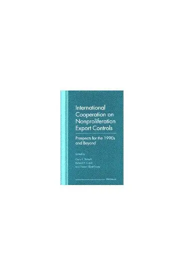 Gary Bertsch, Richard T. Cupitt, Steven Elliott-Gower - International Cooperation on Nonproliferation Export Controls, Inbunden. Tillgänglighet: Tillfälligt slut