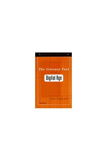 Richard J. Finneran - Literary Text in the Digital Age, Inbunden. Tillgänglighet: Tillfälligt slut