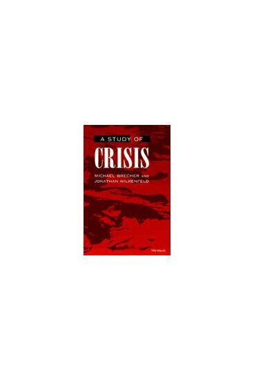 Michael Brecher, Jonathan Wilkenfeld - Study of Crisis, Inbunden. Tillgänglighet: Tillfälligt slut