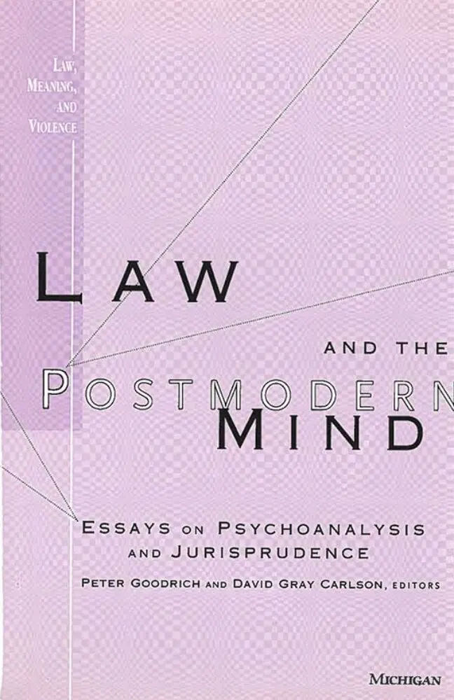 Peter Goodrich, David Gray Carlson - Law and the Postmodern Mind, Inbunden. Tillgänglighet: Tillfälligt slut