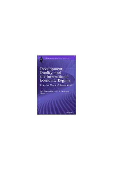 Gary Saxonhouse, T. N. Srinivasan - Development, Duality, and the International Economic Regime, Inbunden. Tillgänglighet: Tillfälligt slut