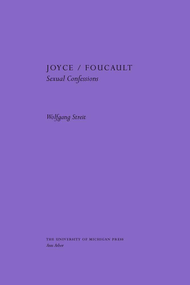 Wolfgang Streit - Joyce/Foucault, Inbunden. Tillgänglighet: Tillfälligt slut