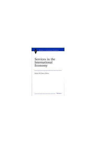 Robert Mitchell Stern - Services in the International Economy, Inbunden. Tillgänglighet: Tillfälligt slut