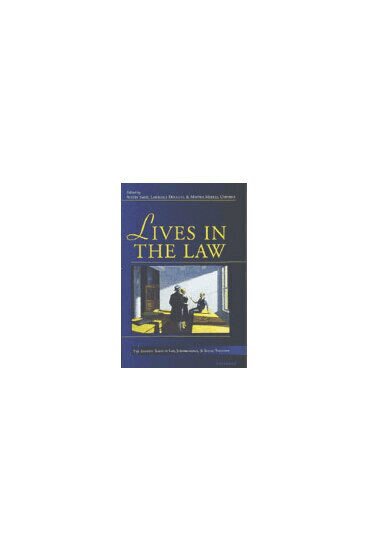 Austin Sarat, Lawrence Douglas, Martha Umphrey - Lives in the Law, Inbunden. Tillgänglighet: Tillfälligt slut