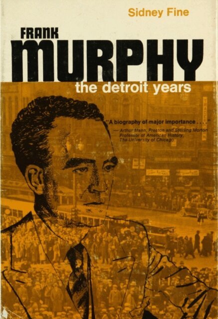 Sidney Fine - Frank Murphy, E-bok
