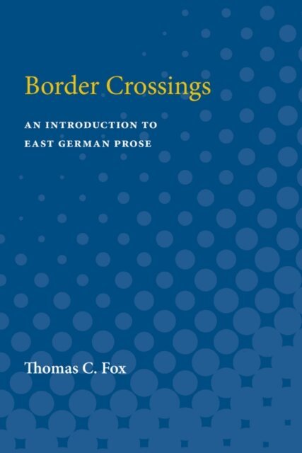 Thomas Fox - Border Crossings, E-bok