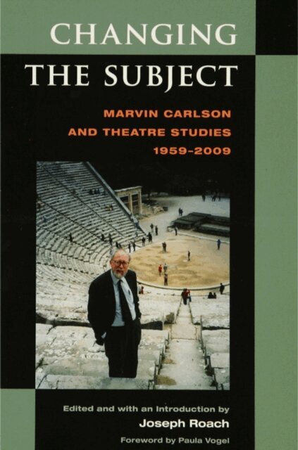 Joseph Roach - Changing the Subject, E-bok