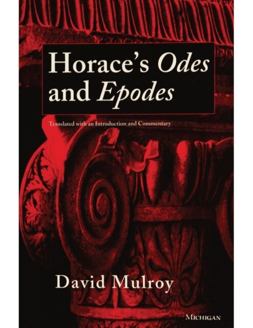 Horace's Odes and Epodes
