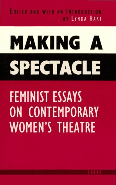 Lynda Hart - Making a Spectacle, E-bok