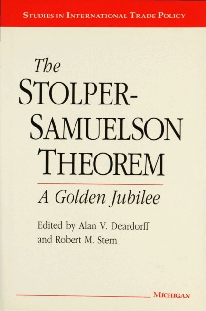 Robert Mitchell Stern, Alan Verne Deardorff - Stolper-Samuelson Theorem, E-bok