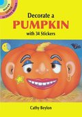 Make Your Own Halloween Pumpkin with 34 Stickers