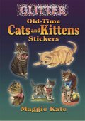 Glitter Stickers - OldTime Cats and Kittens