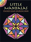 Mini Mandalas Stained Glass Coloring Book