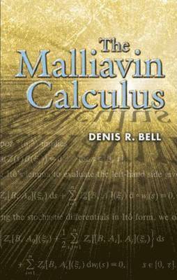 Denis R. Bell - The Malliavin Calculus, Häftad