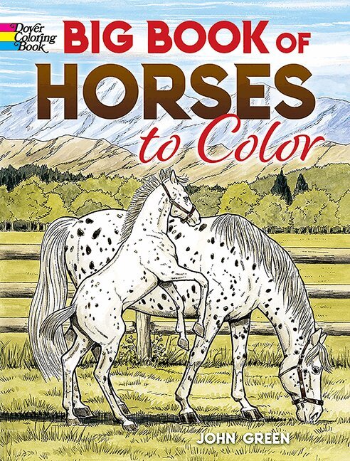John Green - Big Book of Horses to Color, Häftad. Tillgänglighet: Lägg i varukorg