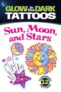 Glow-In-The-Dark Tattoos: Sun, Moon, Stars