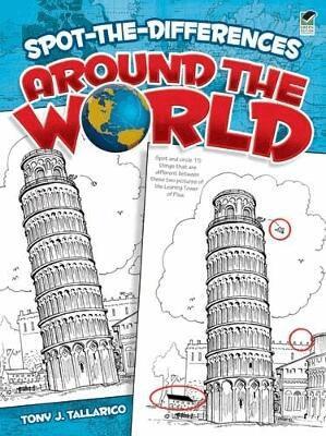 Tony J. Tallarico - Spot-The-Differences Around the World, Häftad