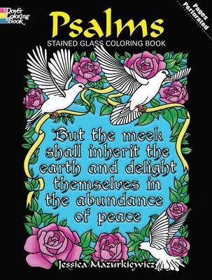 Dover Thrift Editions, Jessica Mazurkiewicz - Psalms Stained Glass Coloring Book, Häftad