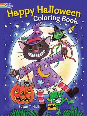 Susan Hall - Happy Halloween Coloring Book, Häftad