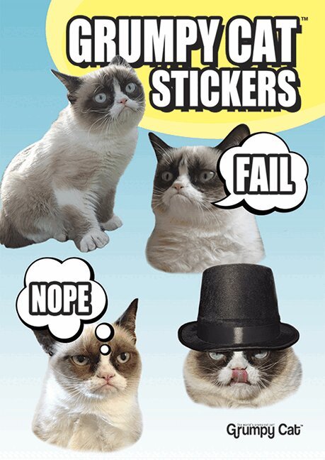 Grumpy Cat - Grumpy Cat Stickers, Häftad