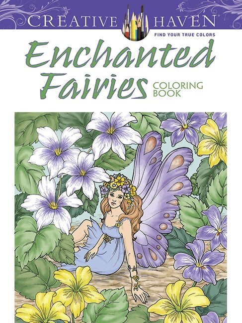 Barbara Lanza - Creative Haven Enchanted Fairies Coloring Book, Häftad