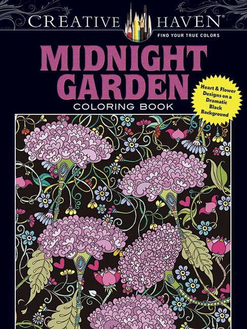 Lindsey Boylan - Creative Haven Midnight Garden Coloring Book, Häftad