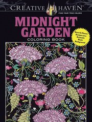 Creative Haven Midnight Garden Coloring Book