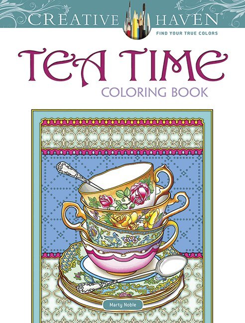 Marty Noble - Creative Haven Teatime Coloring Book, Häftad. Tillgänglighet: Lägg i varukorg