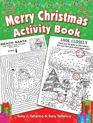 Tony Tallarico - Merry Christmas Activity Book, Häftad