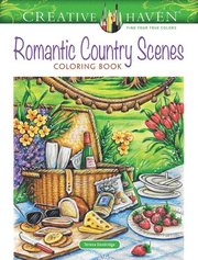 Creative Haven Romantic Country Scenes Coloring Book