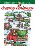 Creative Haven Country Christmas Coloring Book
