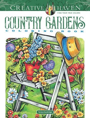 Creative Haven Country Gardens Coloring Book av Teresa Goodridge