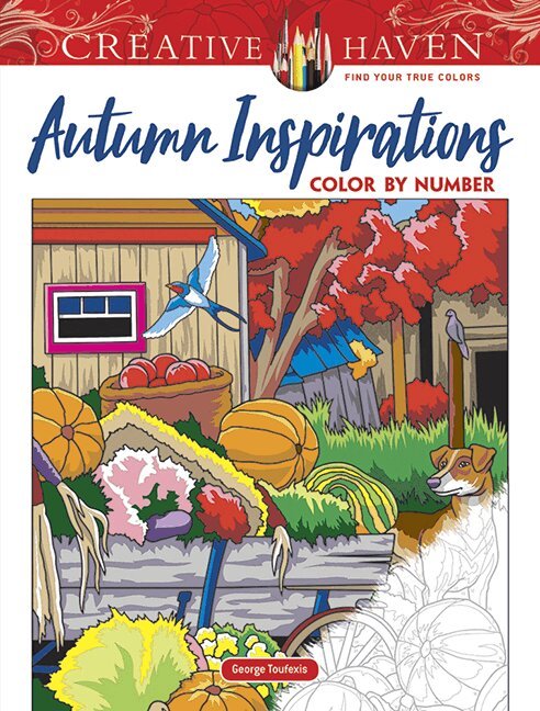 George Toufexis - Creative Haven Autumn Inspirations Color by Number, Häftad. Tillgänglighet: Lägg i varukorg