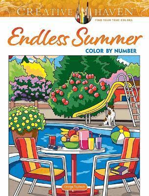 George Toufexis - Creative Haven Endless Summer Color by Number, Häftad. Tillgänglighet: Lägg i varukorg
